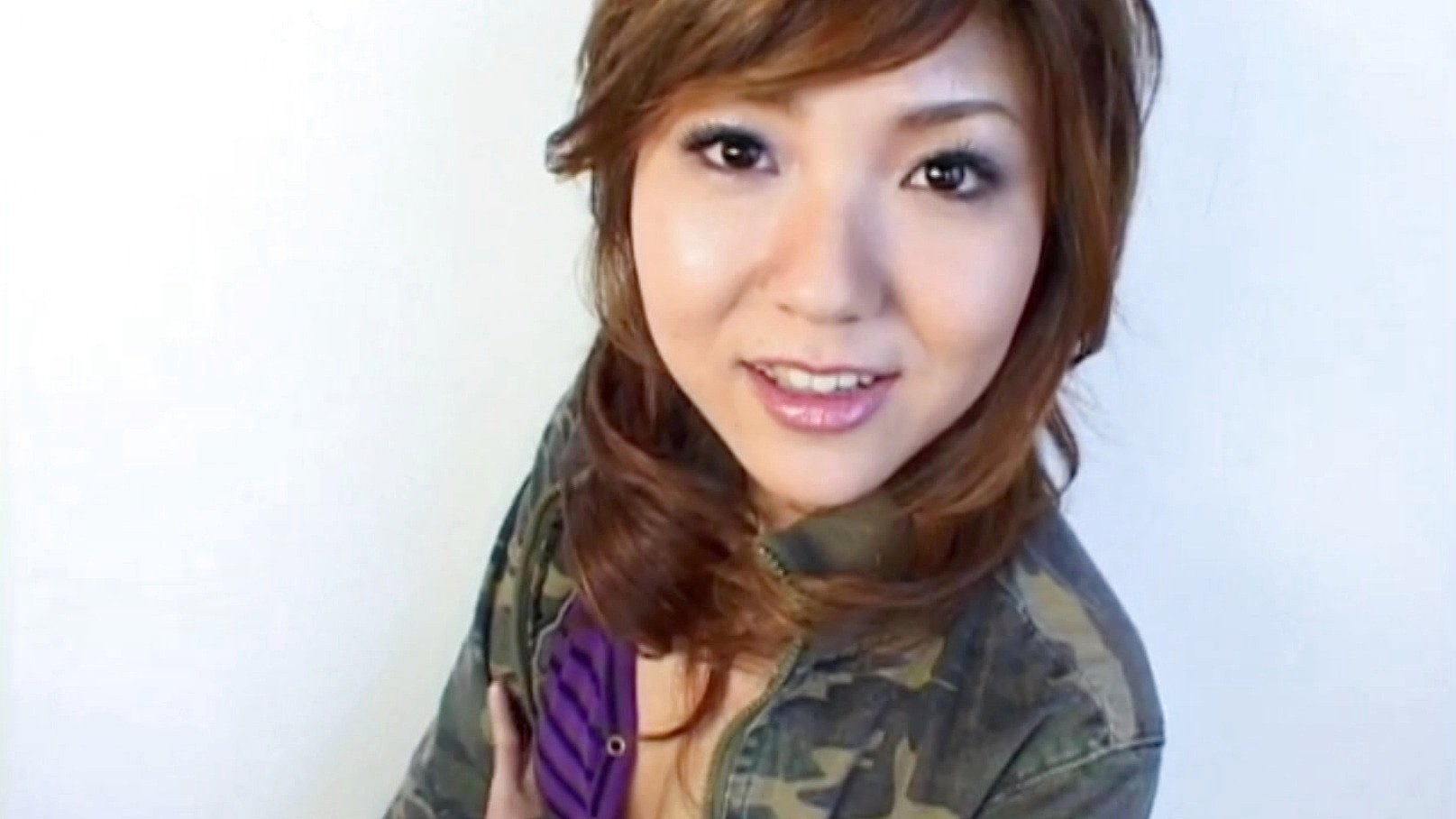 Anri Kurata Cums on His Cock Right Before He Cums on Her Asshole