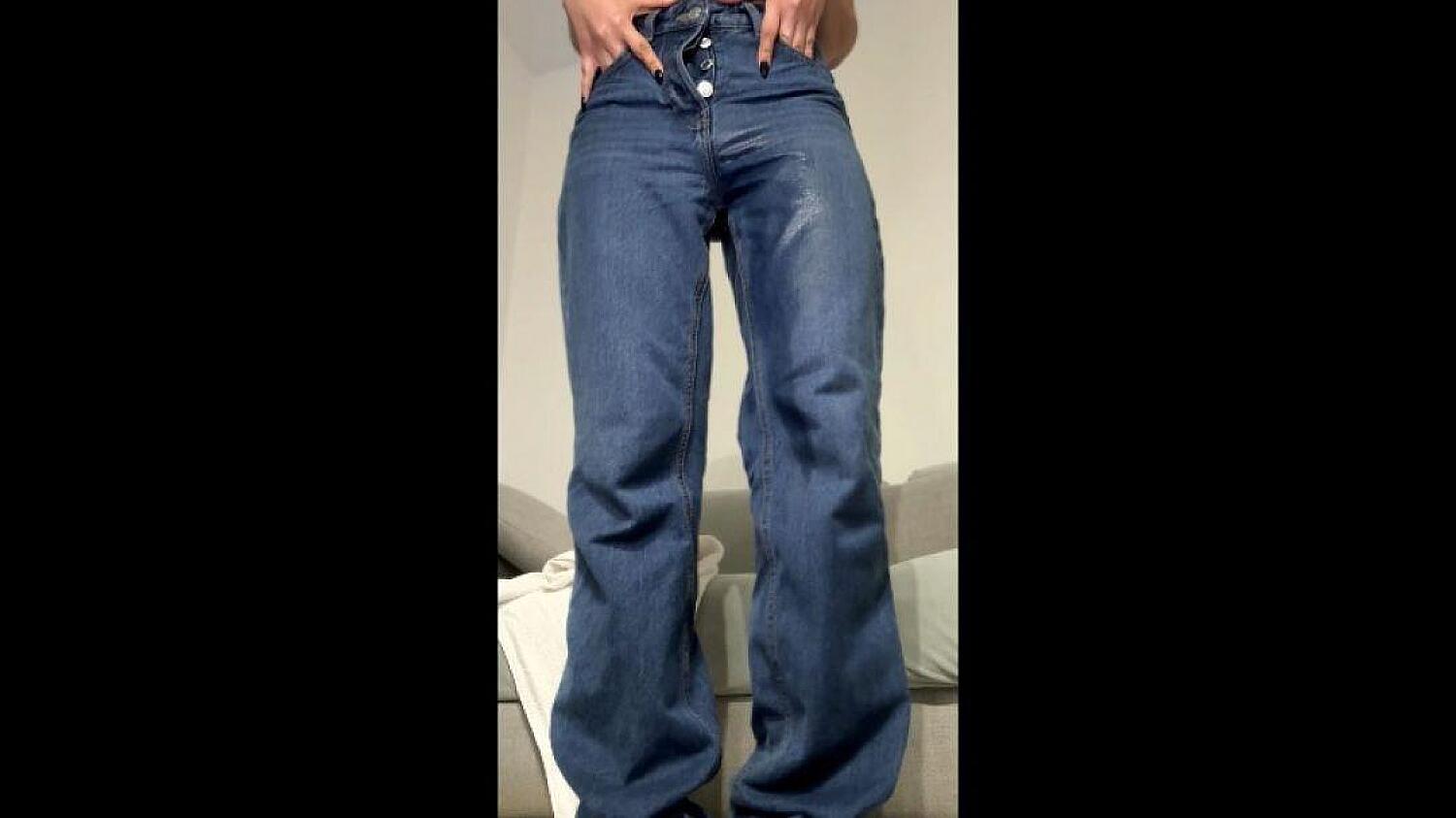 Pissing My Jeans And A Soaking Shirt Stuffed Down My Jeans