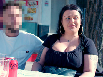 Sandra Tetonais Back to Show Us Her Charms with a "Friend"