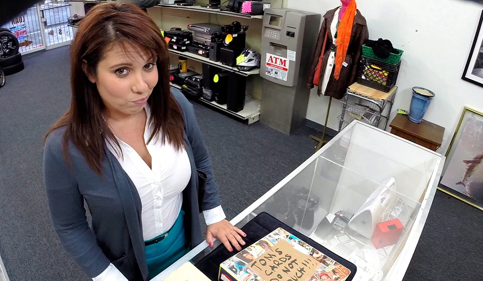 MILF Sells Her Husband's Stuff for Bail Money
