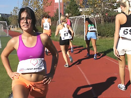 A Sporty Lesbian Gang Bang