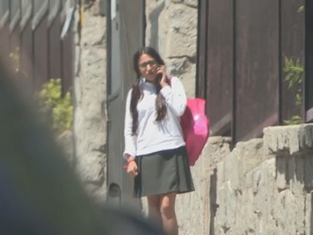 Kat's Back to School, the Sweet Repressed Christian Girl.