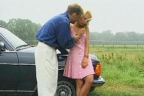 Hot Public Sex with Blonde
