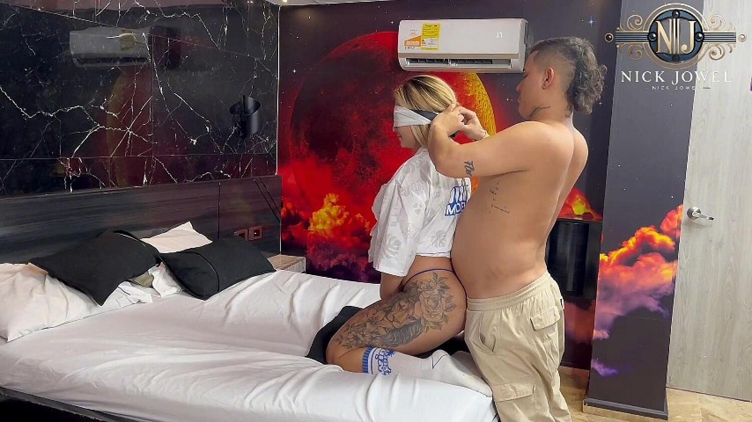 I Fulfill My Friend's Fantasy, I Fuck His Wife Blindfolded