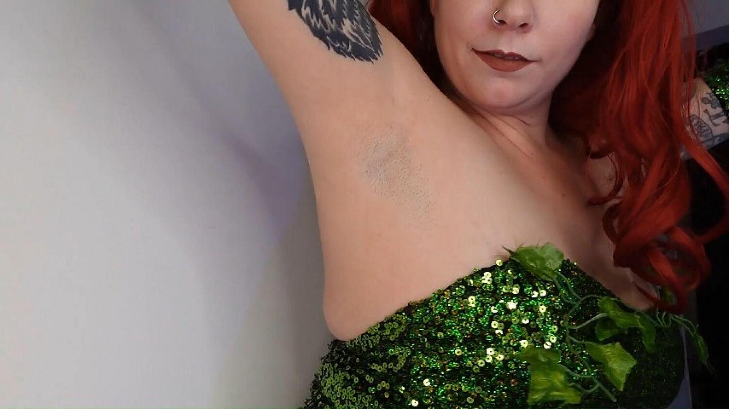 Poison Ivy Makes POV Sniff Her Armpits