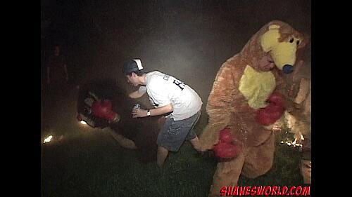 A Crazy Bear And Threesome Sex Is What It's All About