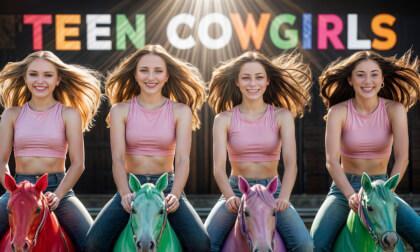 1 Hour Teen Cowgirls Compilation
