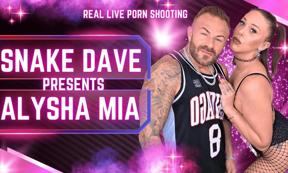 Alysha Mia's Porn Casting With Snake Dave