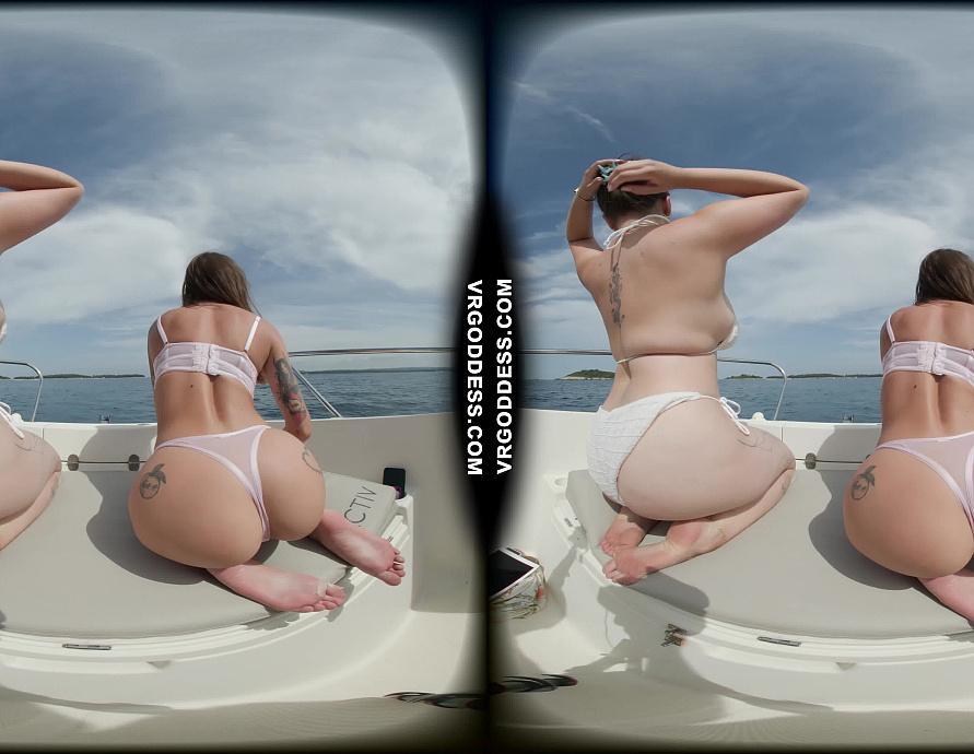 On Vacation Mutual Masturbation On A Boat And Skinny Dipping Swimming In The Sea