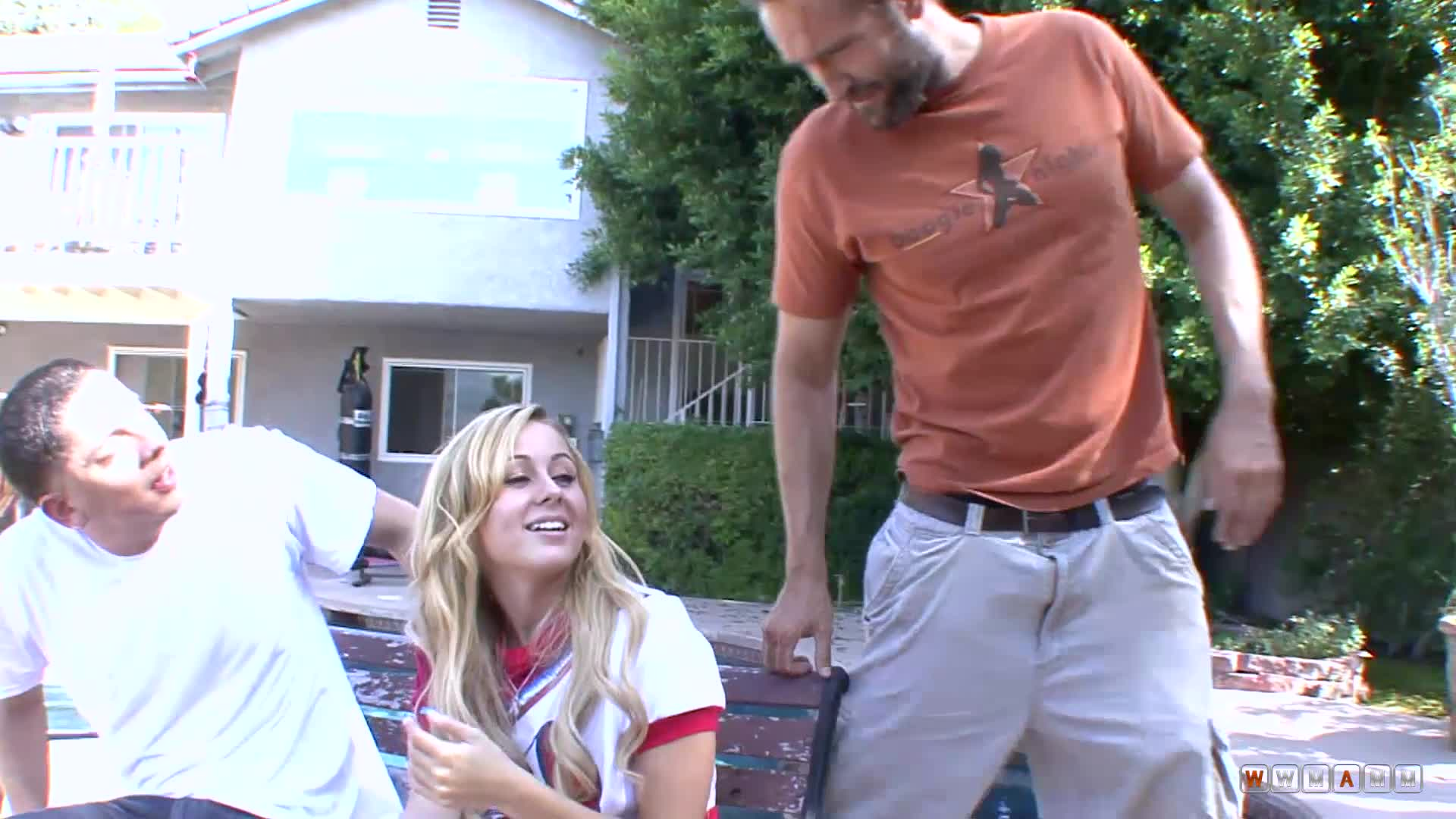 Alex and Eric Teasing Their Best Friends Sexy Little Sister