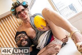 Big Clit Mature Loves Anal