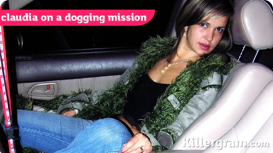 Claudia on a Dogging Mission