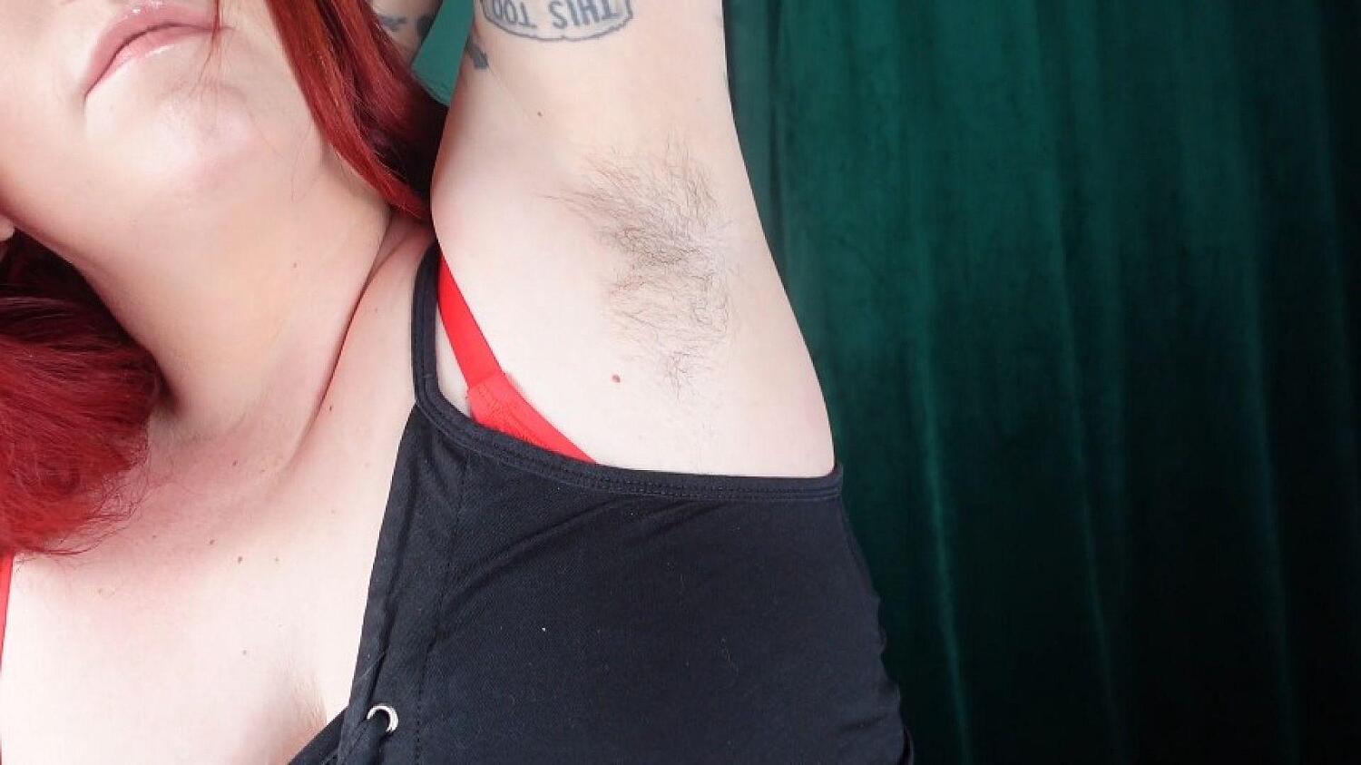 Hairy Sexy Armpit JOI