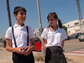 Ainara's Little Mischiefs: We Go Around My Town and I Get a Fist Inside My Pussy for the First Time
