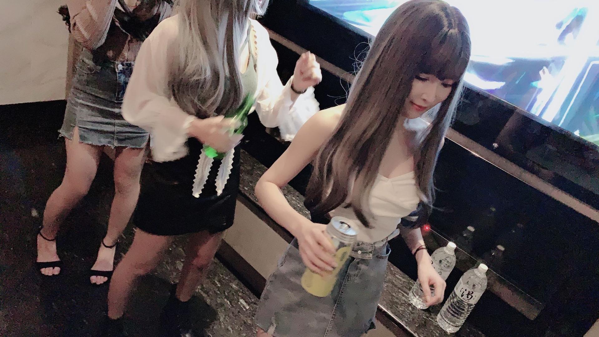 So Bad Ktv Was Caught Playing Strip Game Without Underwear And Took It Away With Blowjob