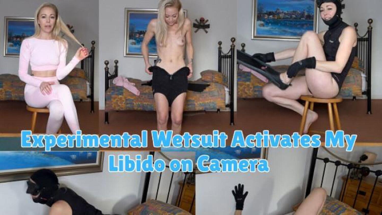 Experimental Wetsuit Activates My Libido On Camera