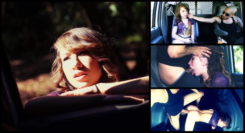Faye Ends Up in the Van & Must Endure Rope Bondage, Outdoor Rough Sex & Deepthroat Bjs