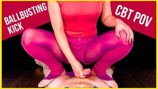 POV Ballbusting Kicks And Slaps Balls Ballerina Flats Cbt | Era