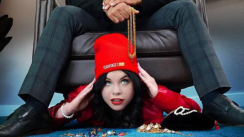 My First: Monster BBC Barely Fits In Lola's Tight Hole