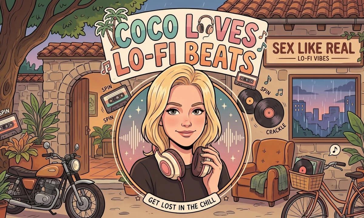 Lo-Fi Beats - Coco Loves Lo-Fi Beats (VR Porn Music Mix By Fap VR)