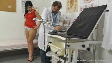 Real Pussy Exam Of Hot Brunette Spy Footage