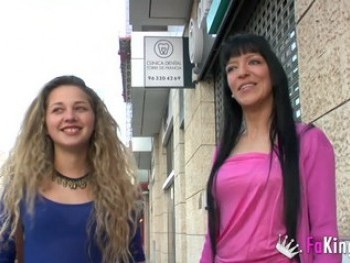 Africa De Irujo y Yolanda Alonso Se Lanzan Al Porno. Antes De Follar Con El Mismo Tio, Se Montan Un Gran Lesbico
