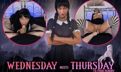 Wednesday Meets Thursday - Cosplay Parody