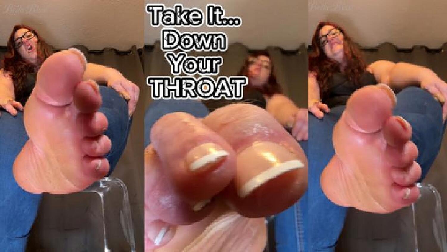 Take It Down Your Throat And Thank Me! You Have No Choice