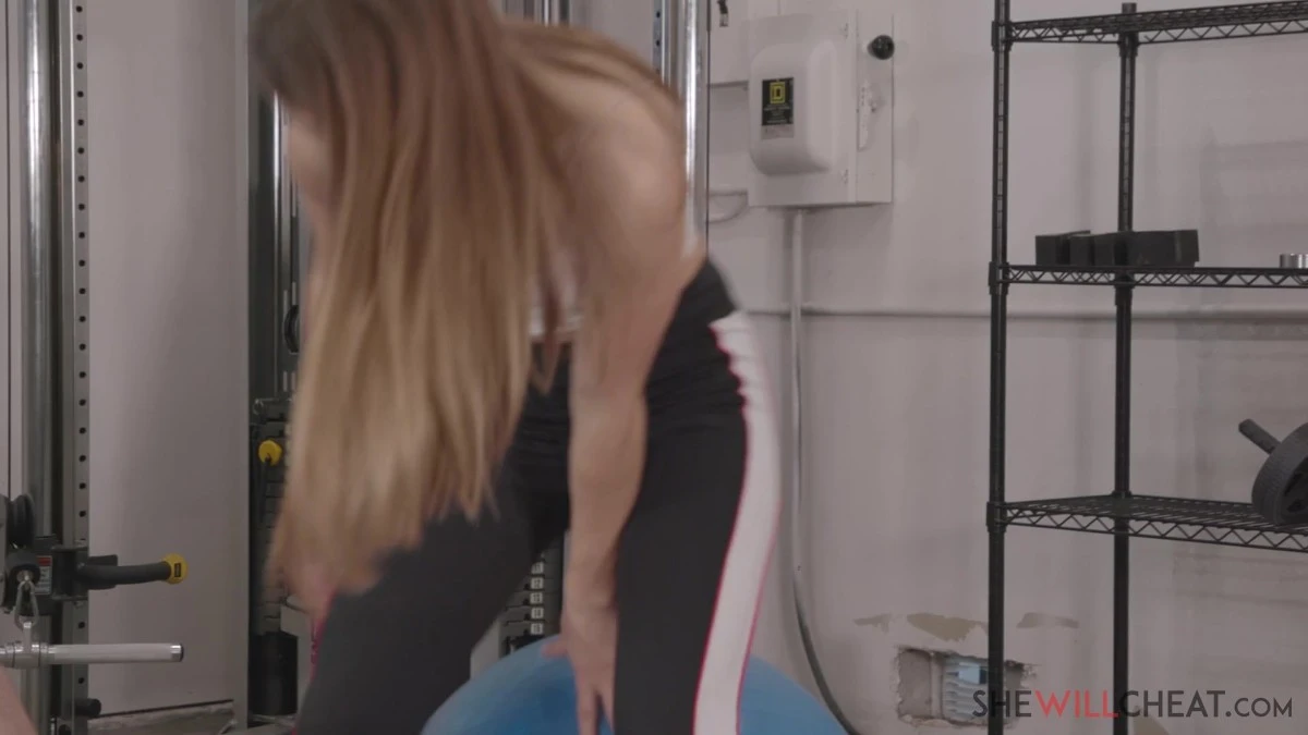 Paige Owens Fucks Her Personal Trainer with Her Cuck Hubby in the House!