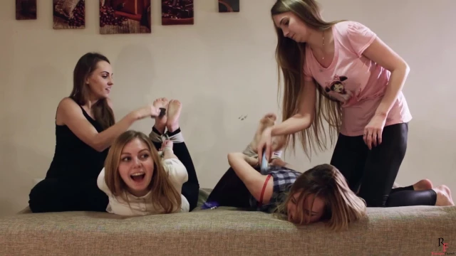 Quadruple Tickling Madness - Part 2 Revenge