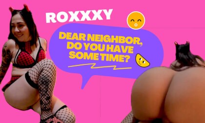 Dear Neighbor, Do You Have Sometime?