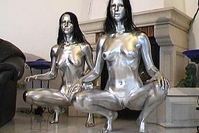 Long Legs in Silver