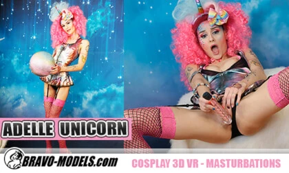 Cute Adelle Unicorn Dresses Up and Toys