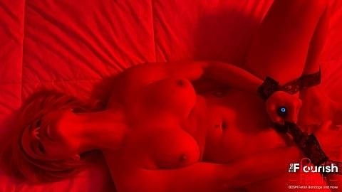 Sage Pillar in Predicament Bondage Then the Bdsm Red Room