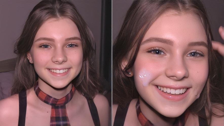 Cute College Teen Is the Perfect Cum Dumpster