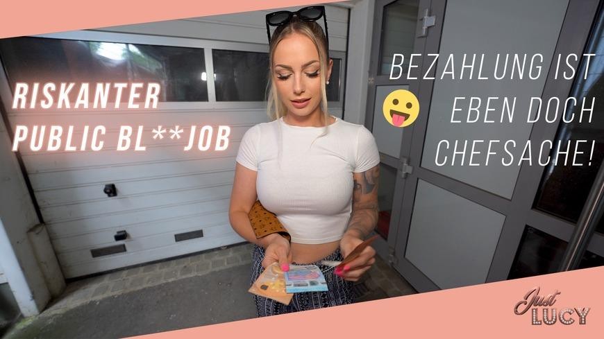 Riskanter Public Bl**Job - Bezahlung Ist Eben Doch Chefsache!