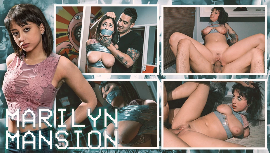 Internet Creeper Marilyn Mansion - Manhandling the Maid