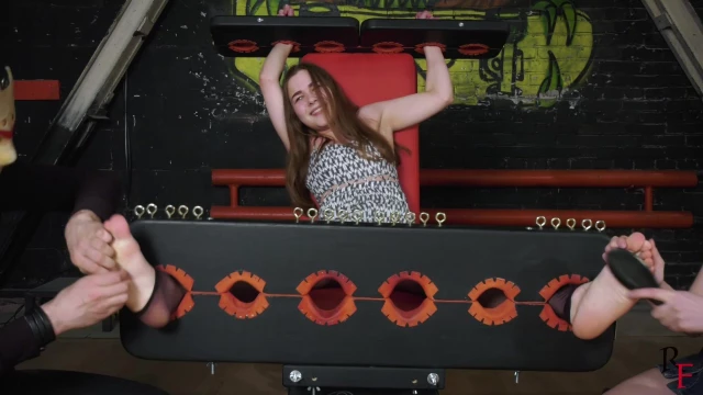 Elizabeth Destroys Our Stocks During the Tickling