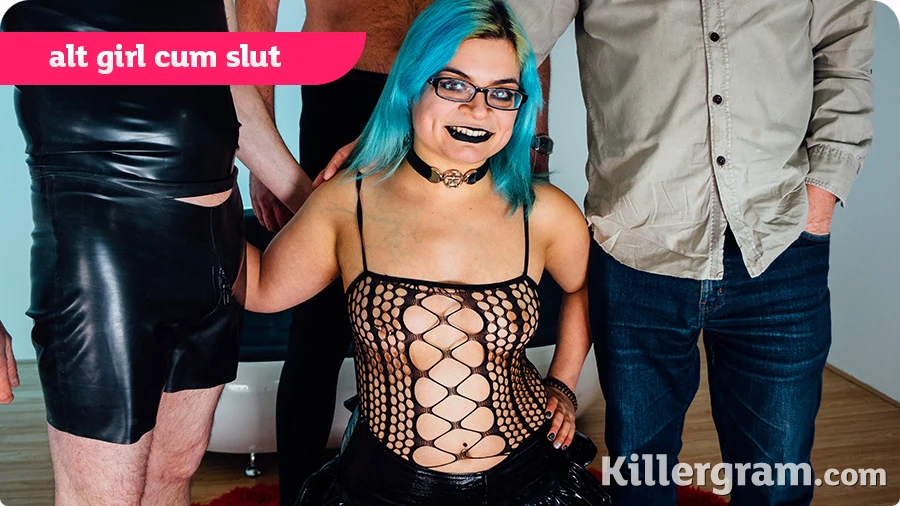 Alt Girl Cum Addict