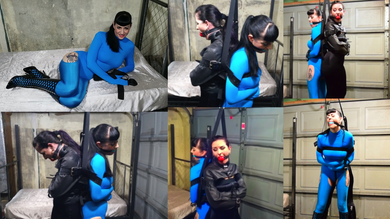 2 Girl Straightjacket Struggle