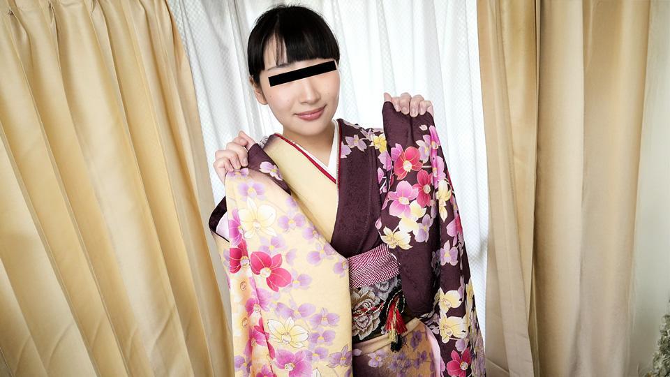 A Girl With Soft Big Breasts In A Kimono