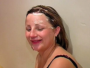 Guys Jizz onto Marie's Face