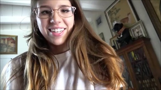 A sweet goth teen girlfriend wants to take a nap with her boyfriend, but first needs to have all her holes played with…