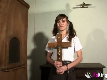 We Uncover Ainara's Confessions. "Father, I Confess I'm a Dirty Slut"