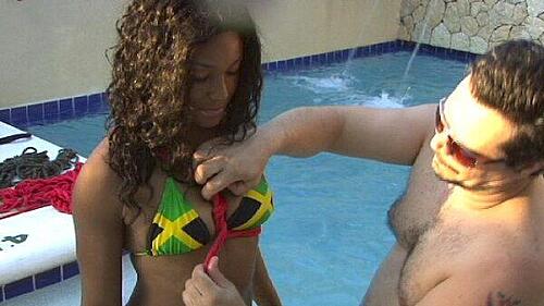 Water Bondage: the Bondage Bikini, Part 1