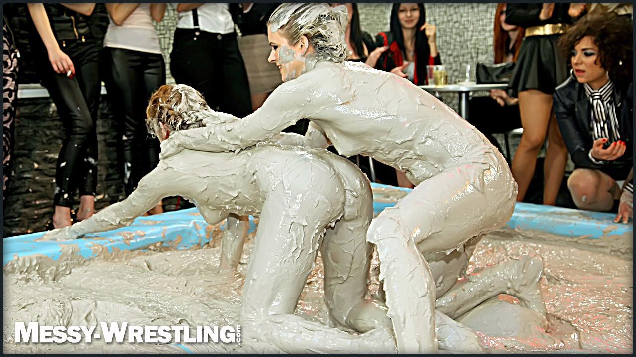 Lost Footage Found! 2 Babes, 1 Battle - Dirty in the Mud at 1/2 Price!! Action Cam Footage!