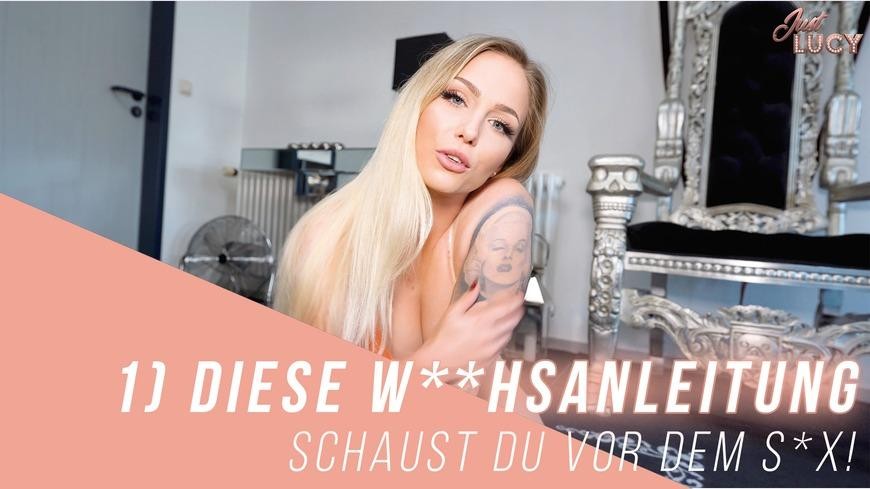 1) Diese W**Hsanleitung Schaust Du Vor Dem S*X!
