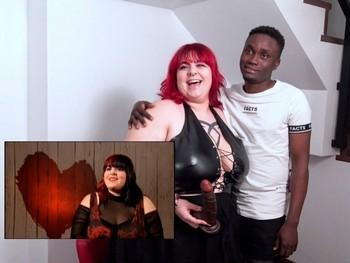 After a Failed Date...to Burst the Bed Fucking. Kittysex and Her First Black Cock
