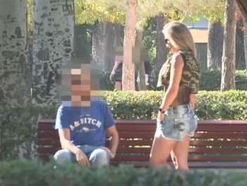 MILF Helena Goes in the Streets Looking for Some Young Prime Cock to Fuck With.