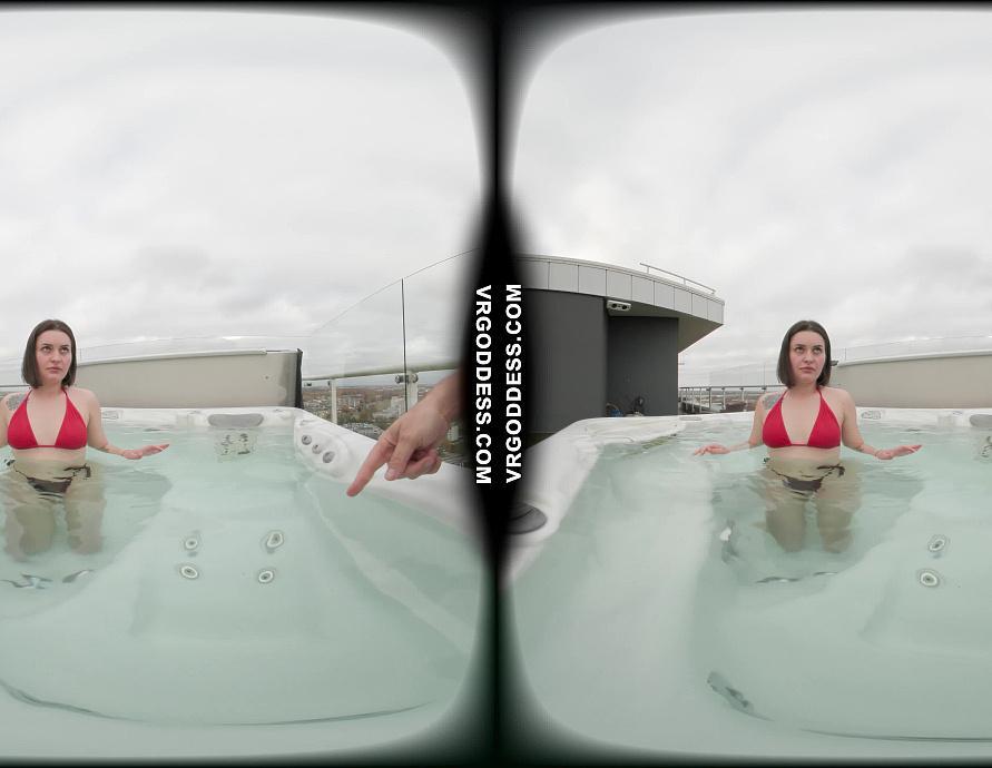 Behind The Scenes Filming Paulina Skinnydipping Naked In The Rooftop Jacuzzi